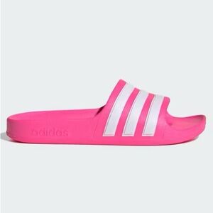 Kids Unisex Adilette Aqua Slides, size 13K